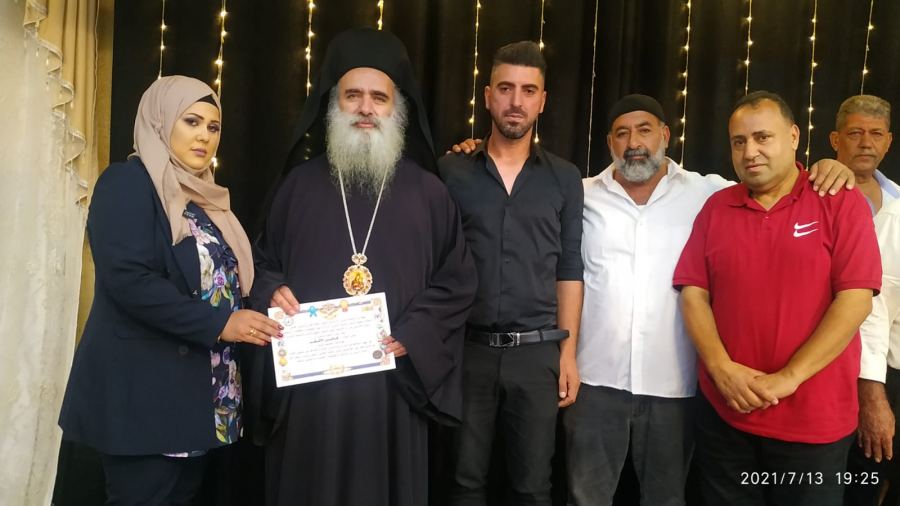 سخنين : تكريم سفيرة الانسانية الدولية فاتن أشقر زبيدات